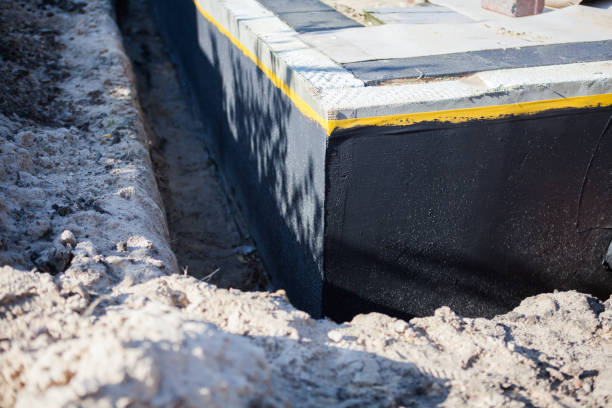 Residential Emergency Waterproofing installation at a Riverdale, IL home by SJ Waterproofing Pros